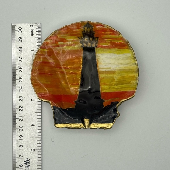 Handmade Sunset Beacon Lighthouse - Picture 6 of 10